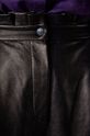 čierna Answear.LAB limitovaná kolekcia - Kožené nohavice