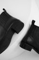 Answear Lab - Kožené členkové topánky  Zvršok: Prírodná koža Podrážka: Syntetická látka