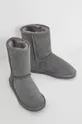 čizme za snijeg od brušene kože Answear Lab siva