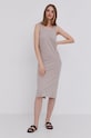 Answear Lab Sukienka ECO WA21.SSD006 beżowy WA21