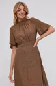 коричневый Платье Answear Lab