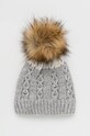 Answear Lab czapka i komin szary 2205021.032.DB