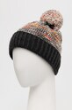 Answear Lab czapka i komin z wełną 2205017.008.DB szary WA22