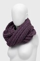 Akcesoria Answear Lab czapka i komin 2205048.065.DB fioletowy