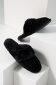 Answear Lab papuci de casa ADYM.22014.1.DB negru WA22