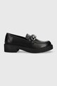 Answear Lab mocasini de piele piele negru L.2112077.DB