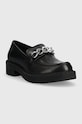 Answear Lab mocasini de piele L.2112077.DB negru WA22