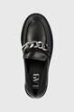 Answear Lab mocasini de piele negru L.2112077.DB