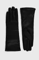 crna Kožne rukavice Answear Lab Ženski