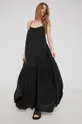 Φόρεμα Answear Lab X limited festival collection BE BRAVE μαύρο