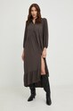 Answear Lab sukienka 95119A.WK brązowy WA22