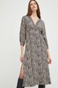 Платье Answear.LAB узор чёрный 13598.WK