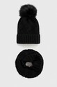 Answear Lab czapka i komin pozostałe czarny WA22.CAD00B.db