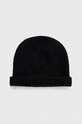 Answear Lab caciula si fular din lana uni negru WA23.CAD00L.db