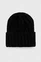 Answear Lab czapka z wełną z domieszką wełny czarny WA23.CAD00T.db