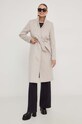 Vlnený kabát Answear.LAB WA23.KPD005 béžová WA23