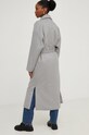 Answear Lab płaszcz wełniany WS23.KPD033 szary WA23