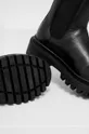 Δερμάτινες μπότες τσέλσι Answear Lab X limited collection NO SHAME μαύρο