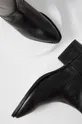 чорний Шкіряні чоботи Answear Lab X Лімітована колекція NO SHAME