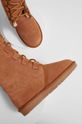 Answear Lab cizme de zapada din piele intoarsa TX001.WK maro WA23