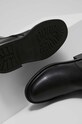 Шкіряні чоботи Answear Lab чорний LT07.W1623.AT