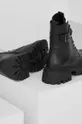 Kožené členkové topánky Answear Lab X limitovaná kolekcia NO SHAME Zvršok: Prírodná koža Vnútro: Textil Podrážka: Syntetická látka