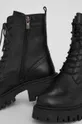чорний Шкіряні черевики Answear Lab X Лімітована колекція NO SHAME