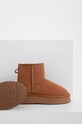 Answear Lab cizme de zapada din piele intoarsa izolat maro TX.006.2.AT