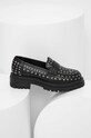 Kožené mokasíny Answear.LAB přírodní kůže černá SV.21888.AT