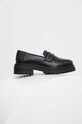 Кожаные мокасины Answear.LAB платформа чёрный SV.21889.AT