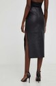 Îmbrăcăminte Answear Lab fustă de piele WA23.SDD001 negru