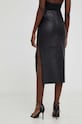 Îmbrăcăminte Answear Lab fustă de piele WA23.SDD001 negru