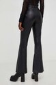 Odzież Answear Lab spodnie skórzane flare X kolekcja limitowana NO SHAME WA23.SPD102 czarny