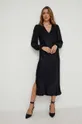 Šaty Answear Lab X limitovaná kolekcia NO SHAME čierna