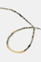 Akcesoria Answear Lab naszyjnik ręcznie wykonany, pozłacany z awenturynem WA24.AKD00E złoty