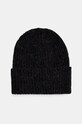 Answear Lab czapka z wełny merino wełna czarny WA24.CAD002
