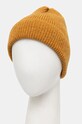 Аксессуары Шерстяная шапка Answear.LAB WA24.CAD006 жёлтый
