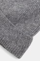 Answear.LAB czapka z wełny merino WA24.CAD006 szary WA24