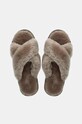 Шерстяные тапочки Answear.LAB бежевый AW23.1.cd