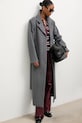 Kabát Answear.LAB šedá WA24.KPD002