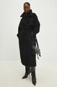 Vlněný kabát Answear.LAB WA24.KPD011 černá WA24