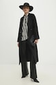 Шерстяное пальто Answear.LAB WA24.KPD026 чёрный WA24