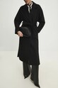 Answear Lab płaszcz wełniany WA24.KPD026