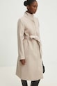 Vlnený kabát Answear.LAB WA23..KPD005 béžová