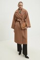 Answear.LAB gyapjúkabát WA23..KPD007 barna WA24