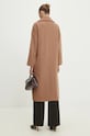 Oblečenie Vlnený kabát Answear.LAB WA23..KPD016 hnedá