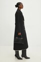 Answear Lab palton de lana WA24.KPD048 negru WA24