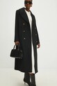 Answear Lab palton de lana negru WA24.KPD048