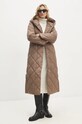Куртка Answear.LAB с капюшоном бежевый WA24.KUD015