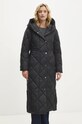 Куртка Answear.LAB с капюшоном чёрный WA24.KUD015